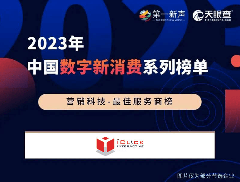 爱点击作为最佳营销科技服务商入选知名媒体生态图及榜单